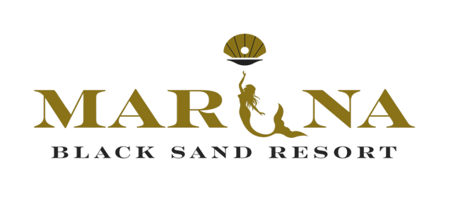 marina black sand resort logo